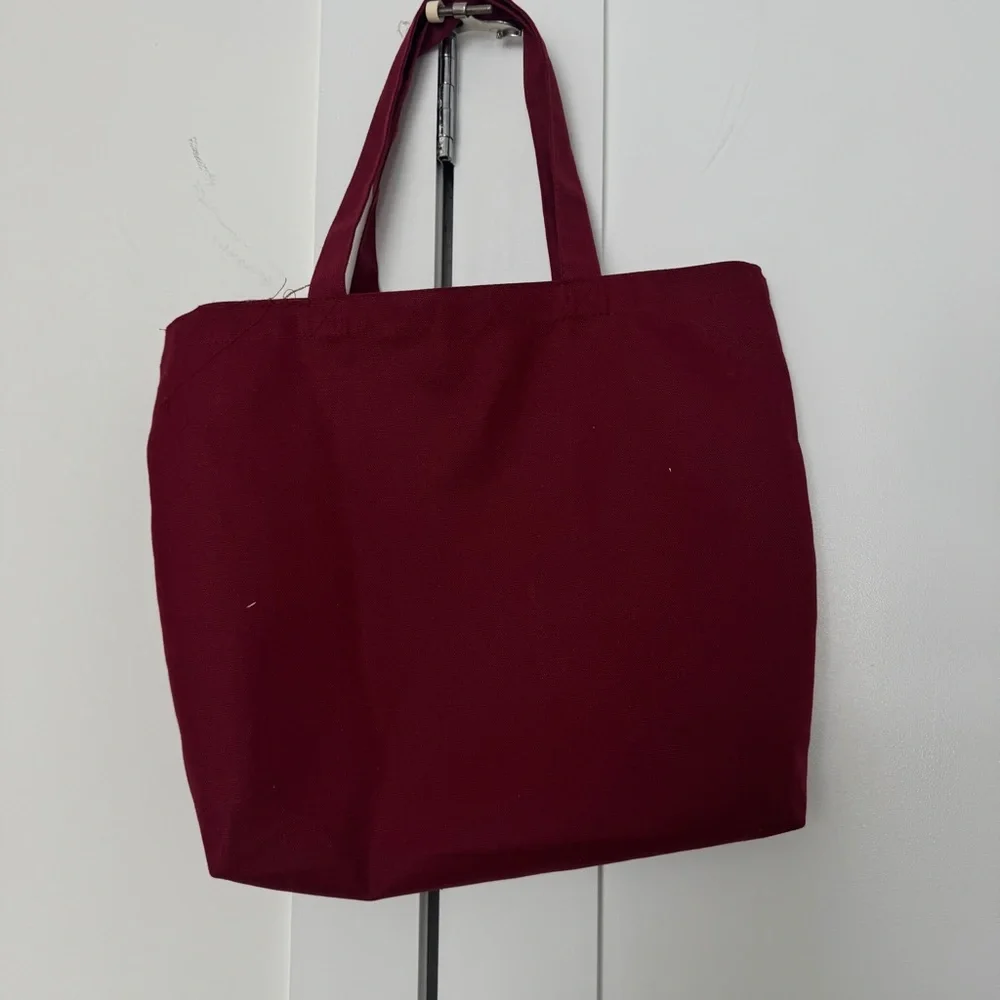 Wuthering Heights Maroon Tote Bag - Picture 3 of 3